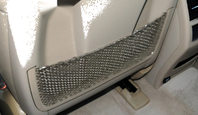 Benz R Class W251, ML W164, GL GLS GLE Front Seat Back Storage Net (2006-2020)