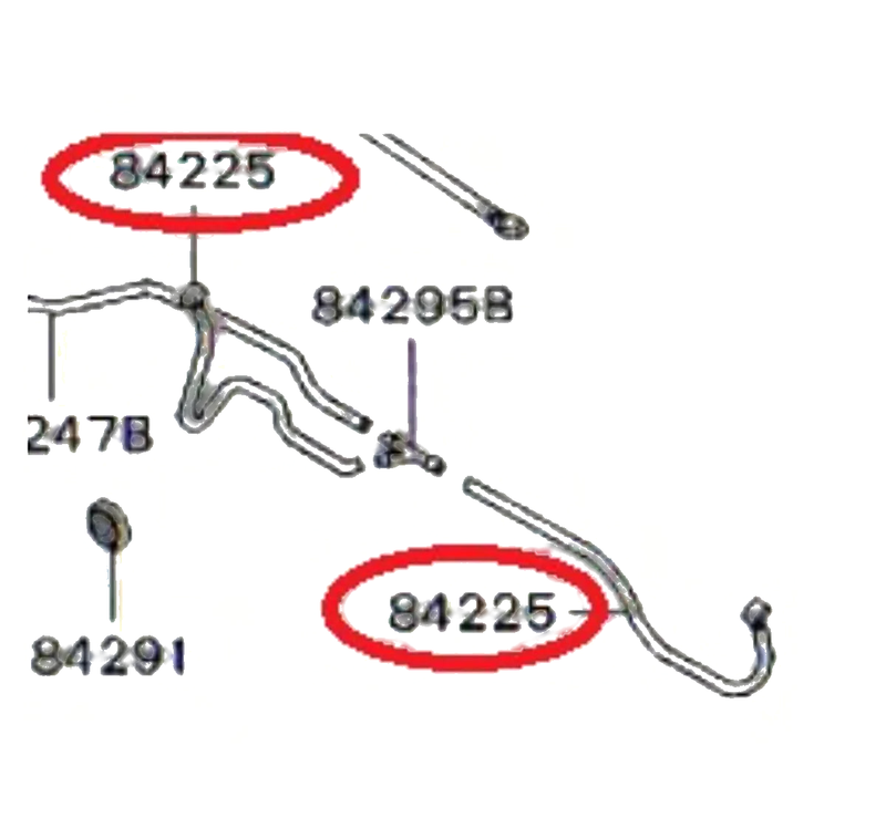 Mitsubishi Lancer Cedia Sedan Windscreen Wiper Washer Nozzle (2001-2013)