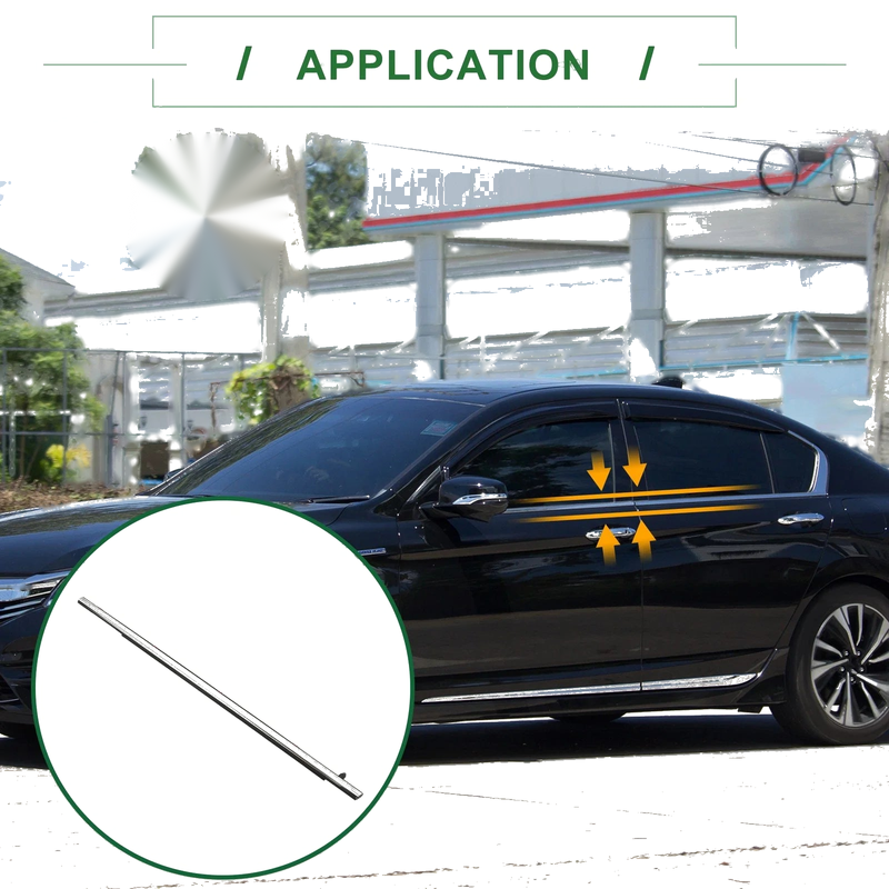 Honda Accord Rear Left Weatherstrip Window Seal (2013-2017)