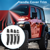 Ford Ranger Door Handle Cover Trim (Silver Tone)