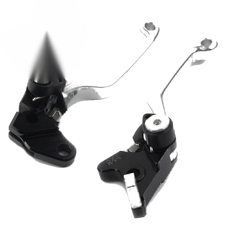 Kawasaki KLX250 D-TRACKER (1993-1997) SILVER Dirt Clutch Brake Levers