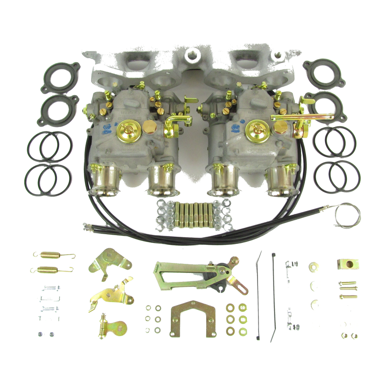 Ford 1.6 / 1.7 X / Flow Twin Weber 40 DCOE Carburettor Kit
