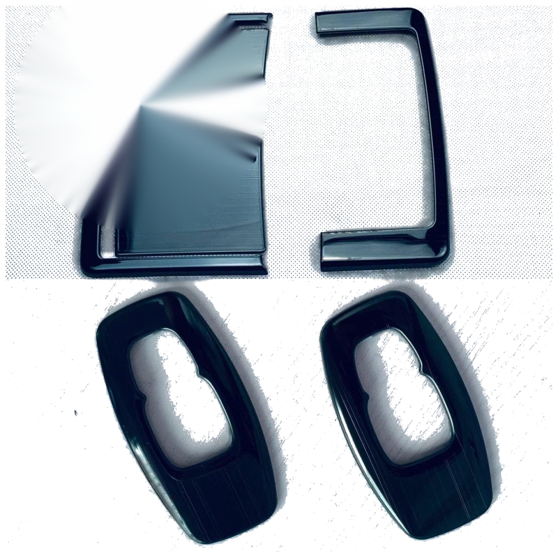 Mitsubishi Outlander 2022-2025 Black Front & Rear Reading Light Cover Trim