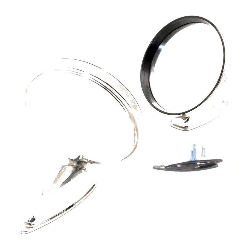 Holden Monaro HK HT HG HQ HJ HX 1968-1977 x2 Chrome Fender Door Mirror