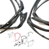 Honda Accord Sedan 2003-2007 FR RR Door Weatherstrip Rubber Set