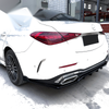 Benz C Class W206 Gloss Black Rear Bumper Diffuser Lip (2022-2024)