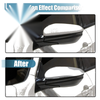 Honda Civic (2016-2019) Silver Mirror Corner Triangle Fender Cover Left