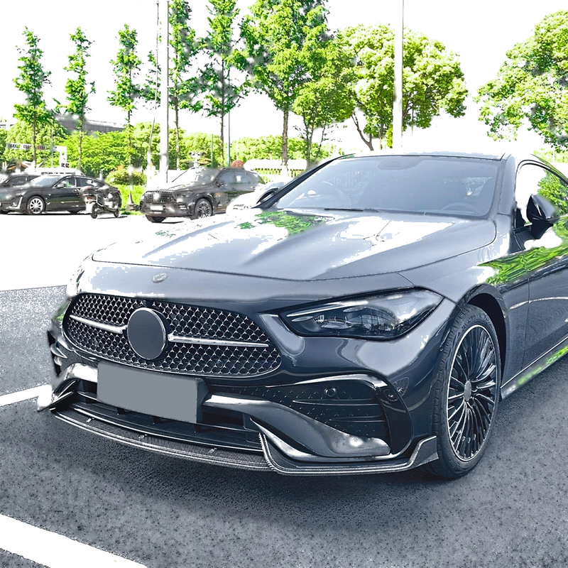 Benz CLE C236 3 x Front Bumper Spoiler Lip Splitter Kit (2024-2025)