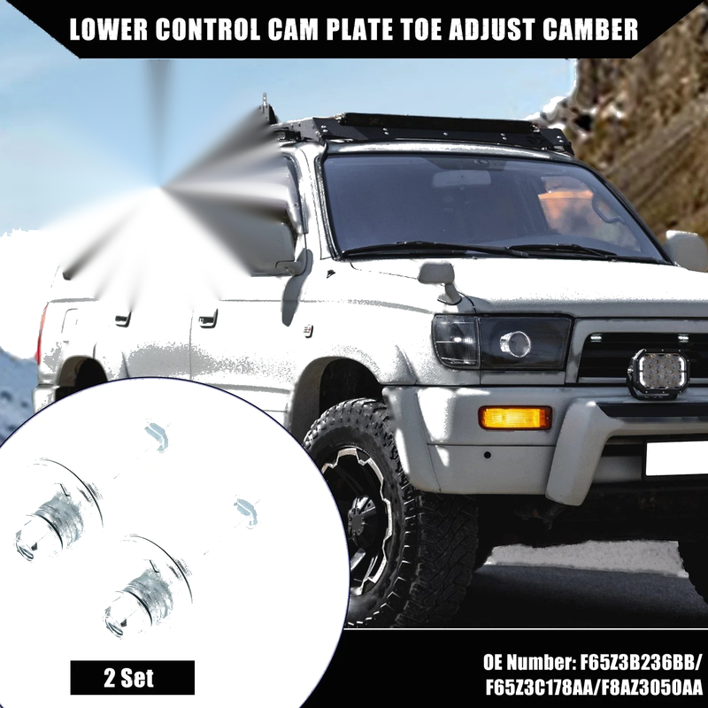 Ford F-150 Base (1997-2000) - 2 Sets Camber Caster Alignment Kit