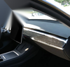 Tesla Model Y Carbon Fiber Central Console Cover Trim (2020-2023)