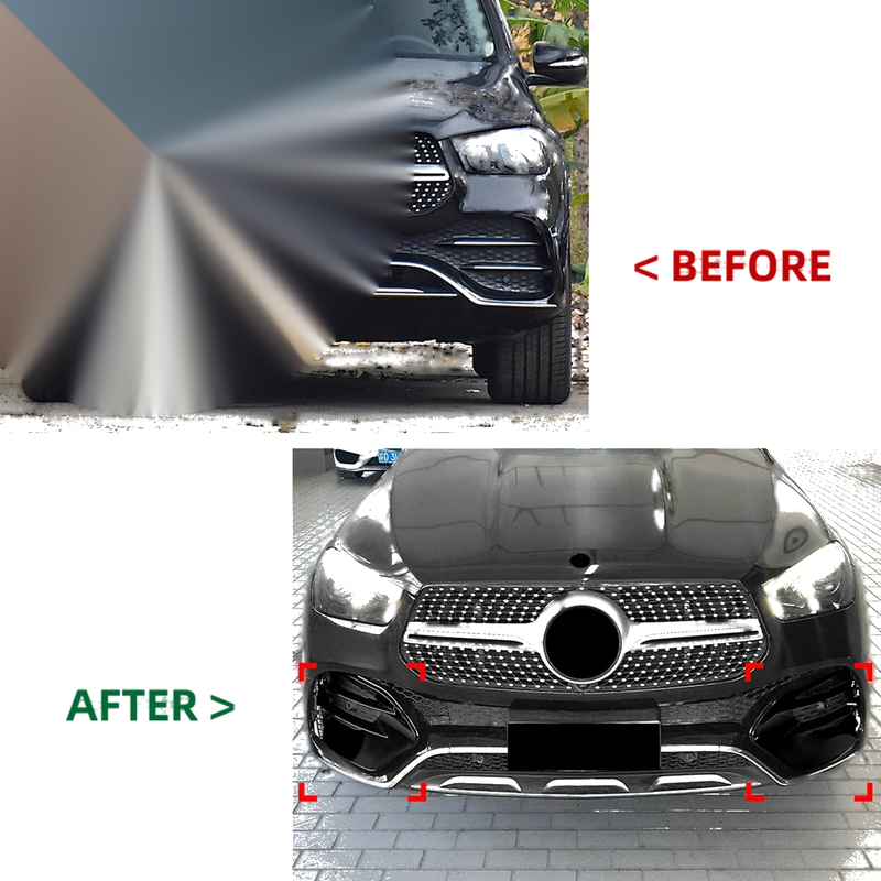 Benz GLE W167 GLE450 GLE53 Fog Light Covers (2019-2023)