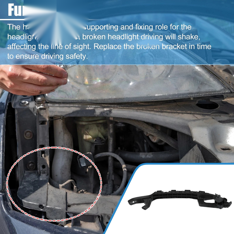 Honda Accord Sedan Headlight Bracket Support (2008-2012)