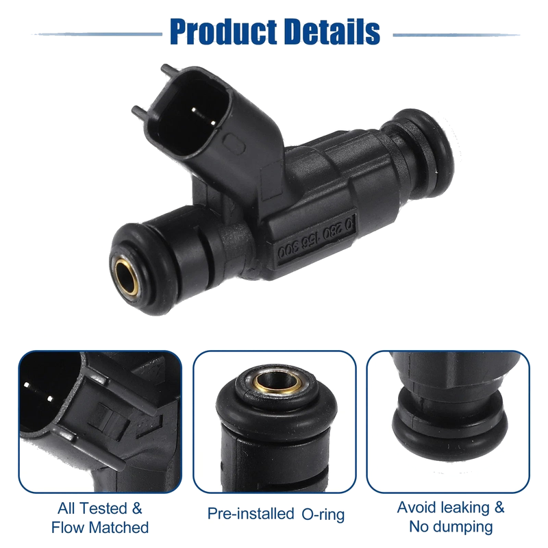 Chevrolet Equinox 3.6L 6 x Fuel Injector Nozzles (2008-2009)