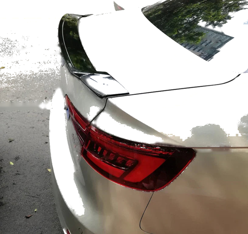 Audi B9 A4 S4 Sedan Highkick Unpainted Rear Spoiler Wing (2017-2024)