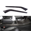 Tesla Model 3 Real Carbon Side Center Console Panel Cover Trim fit