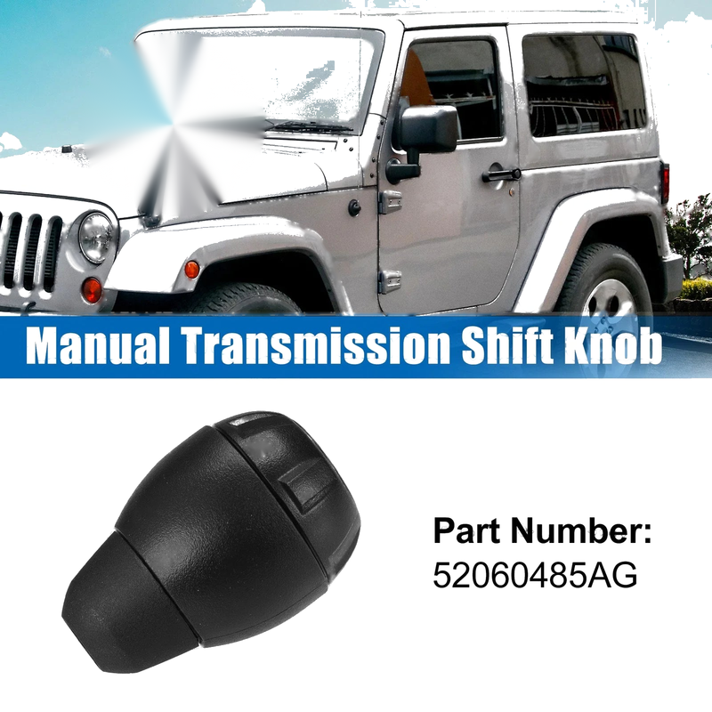 Jeep 6 Speed Manual Transmission Shift Knob (2018-2023)