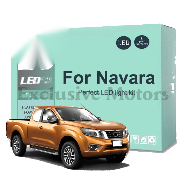Nissan Navara D22 / D40 / D23 LED Interior Light Bulb Kit (1997-2021)