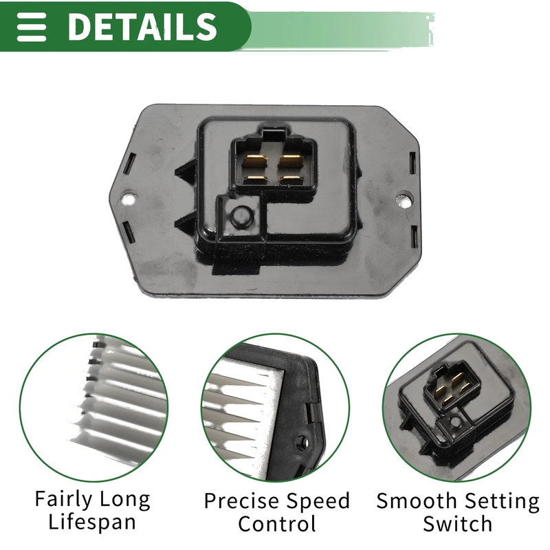 Honda Odyssey V6 3.5L HVAC Blower Motor Resistor (2005-2006)
