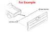 Isuzu TFR / Vauxhall Brava / Holden Rodeo Rear Tailgate Lock Latch (1997-2004)
