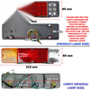 Suzuki Jimny Sierra SJ410 SJ413 Samurai 12V LED Tail Light (1981-1998)