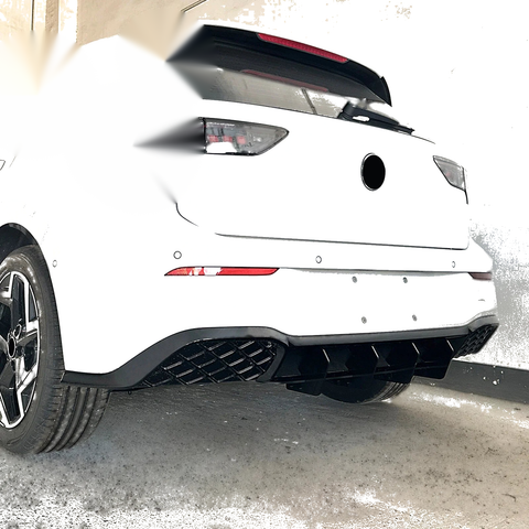 VW Golf 8.5 Rline Rear Bumper Diffuser Lip Cover (2024-2025)