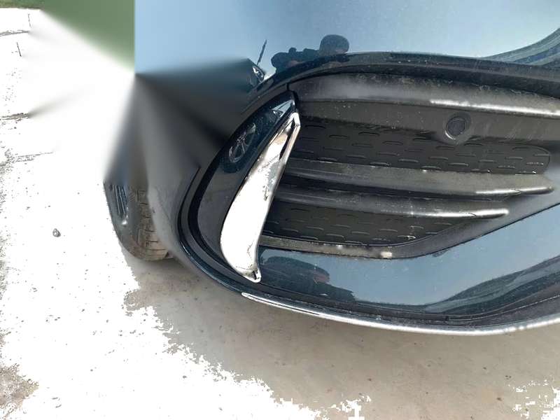 Benz C Class Sedan Chrome Front Fog Light Brow Cover Trim (2022-2023)