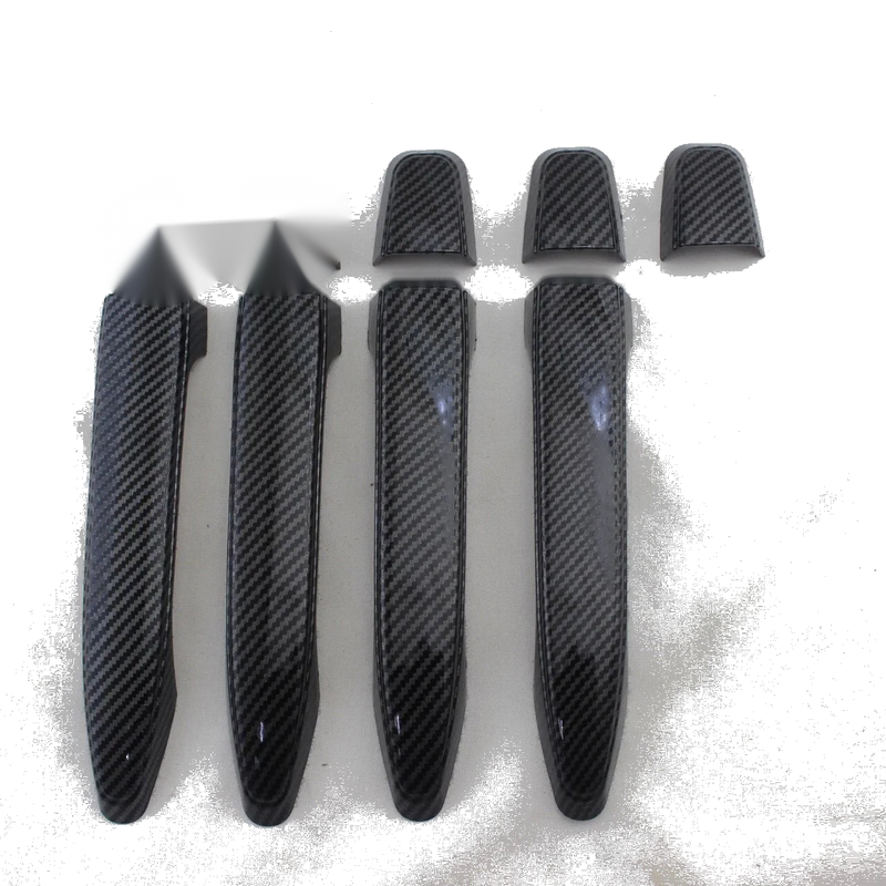 Toyota Tacoma 9 x Carbon Fiber Door Handle Frame ABS Cover Trim (2005-2015)