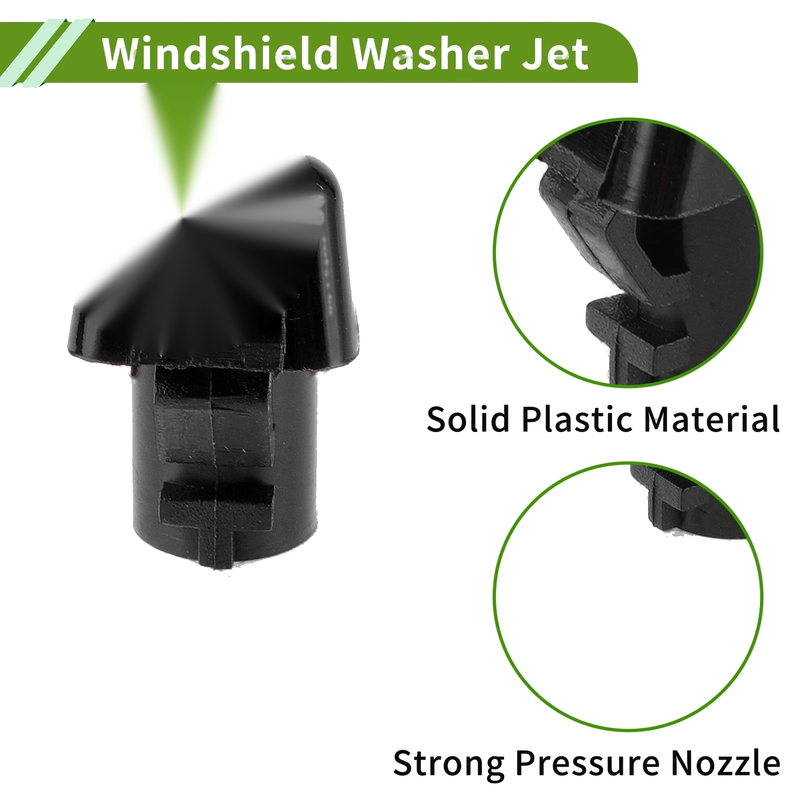 Ford Windshield Washer Nozzle & Hose Connector (2013-2019)