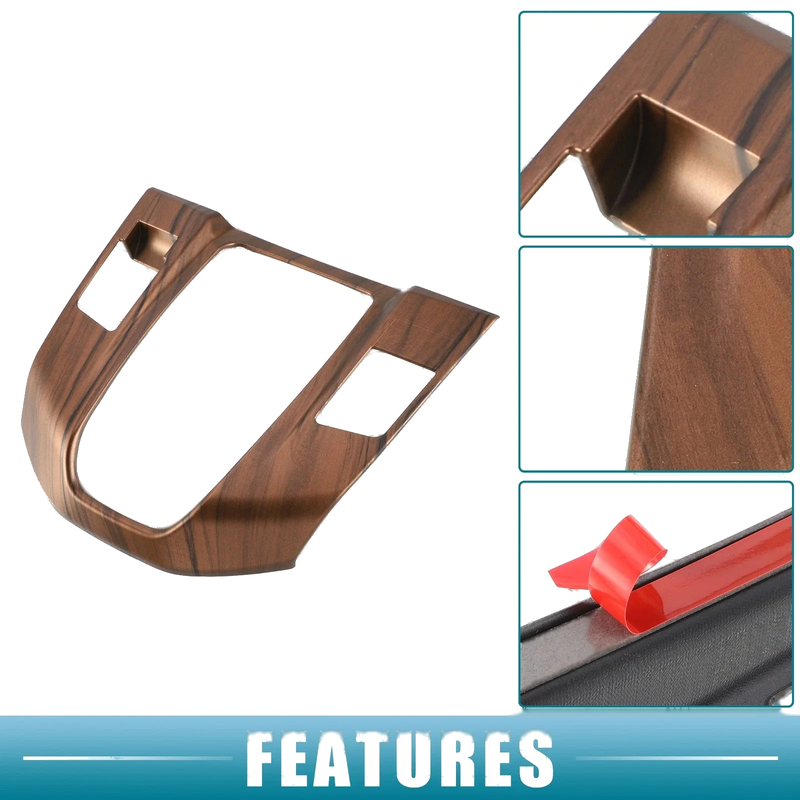 Honda CRV 2017-2022 Peach Wood Texture Gear Shift Panel Cover