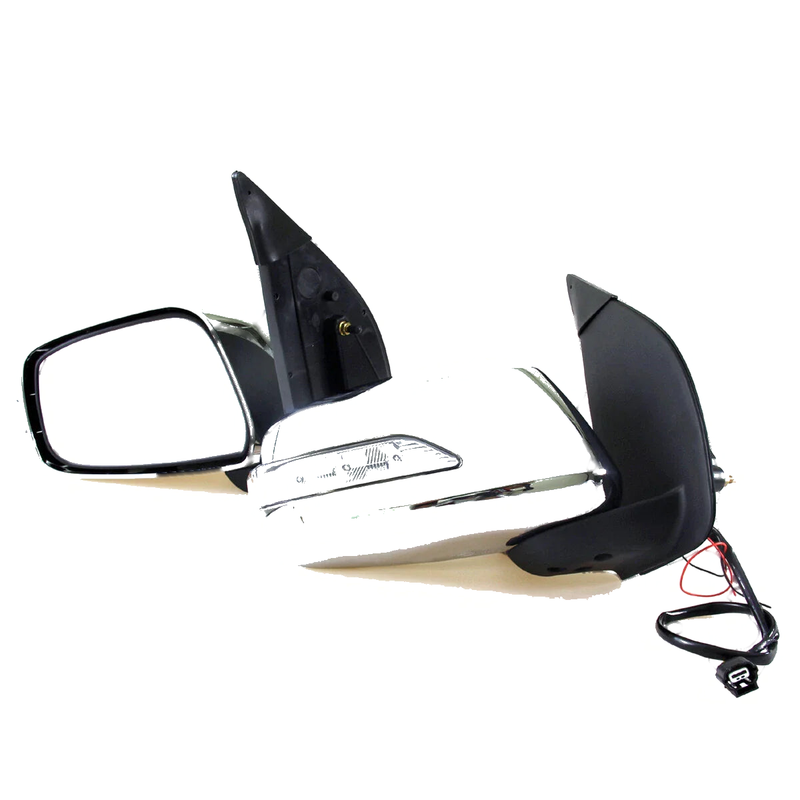 Nissan Navara Pathfinder 2004-2014 Electric Door Wing Mirrors w/LED