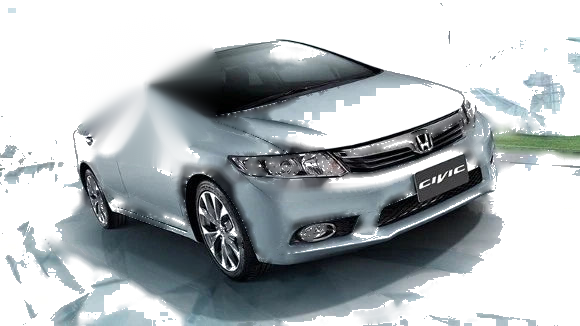 Honda Civic Door Handle Bowl Inserts Covers (2012-2015)
