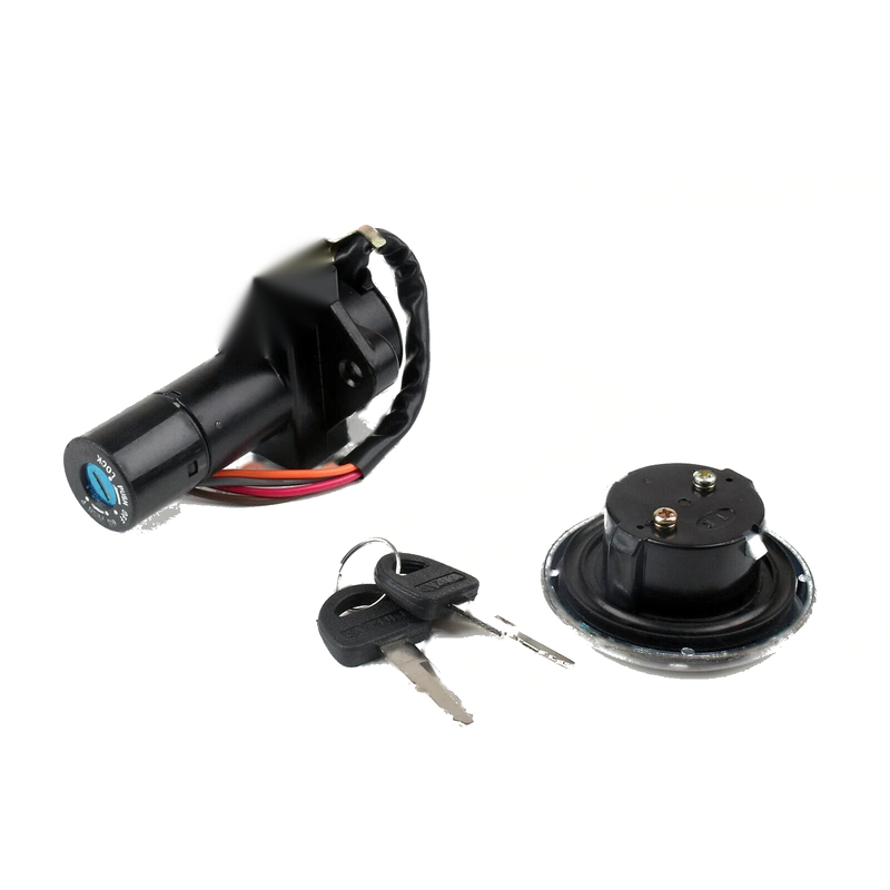 Suzuki GN250 Ignition Lock & Fuel Gas Cap Key Set (1985-2001)