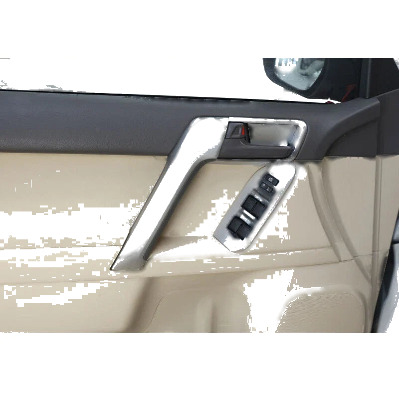Land Cruiser Pardo 2018-2020 Car Interior Door Handle Bowl Cover Trim fit