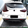 Alfa Romeo Stelvio Carbon Look Rear Bumper Diffuser Lip (2017-2024)