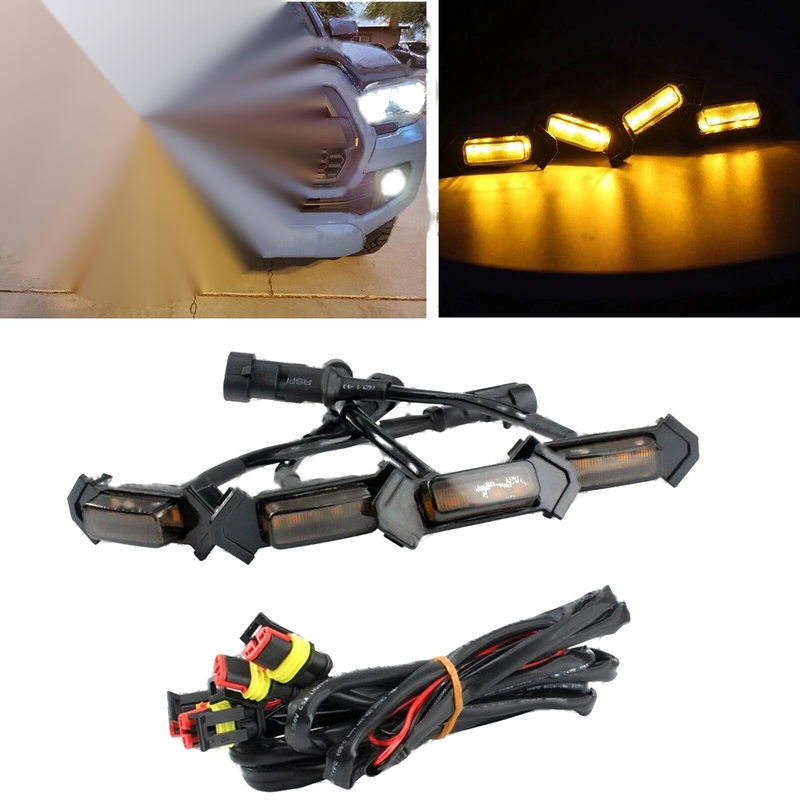 Toyota Tacoma TRD Pro LED Light Amber Smoke (2016-2021)
