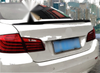 BMW 5 Series F10 F18 Sedan Rear P Style Spoiler Wing Black (2011-2017)