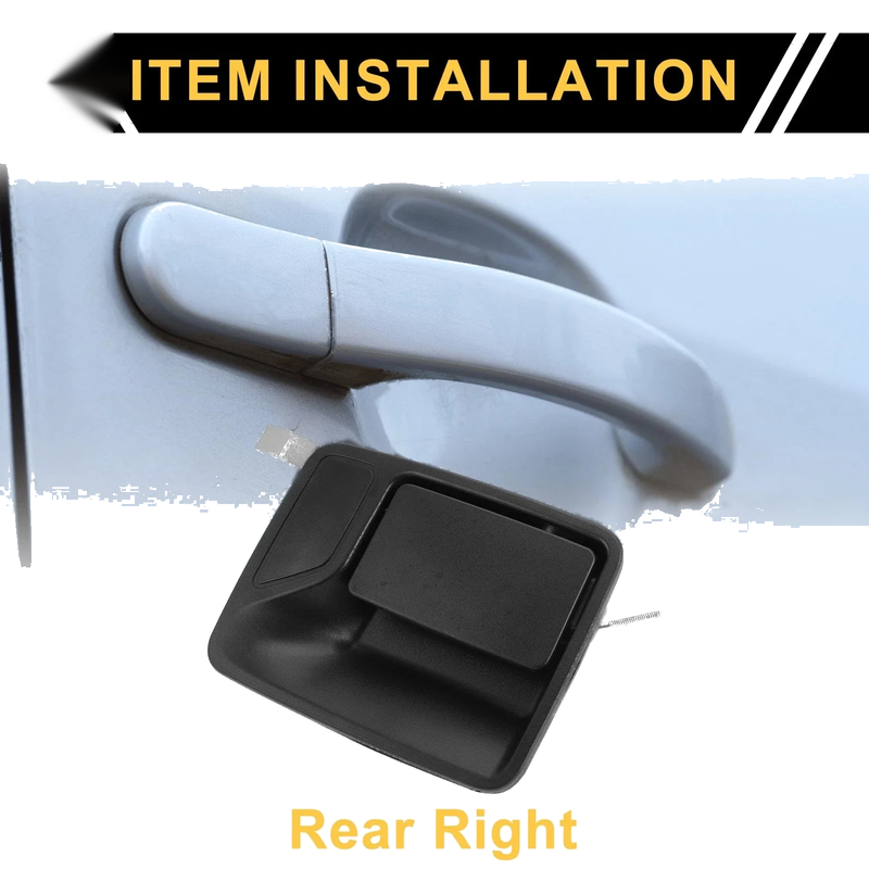 Ford Excursion Rear Right Exterior Door Handle (2000-2005)
