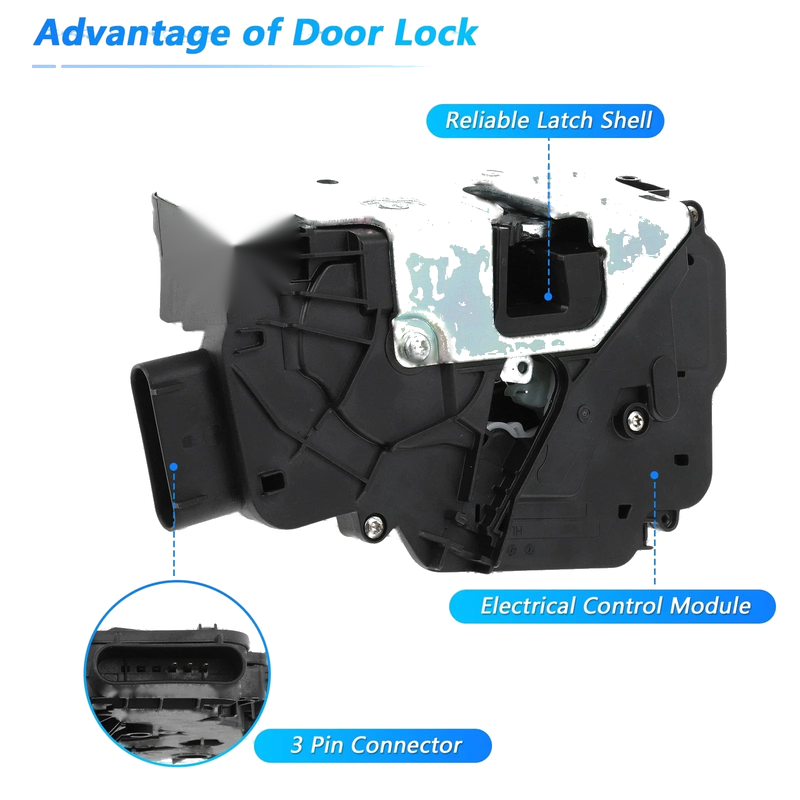 Ford Transit Left Side Sliding Door Lock Actuator (2014-2024)
