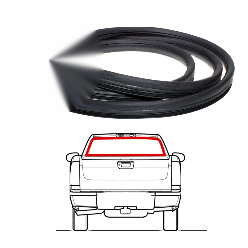 Mitsubishi Triton L200 Strada Rear Window Weatherstrip