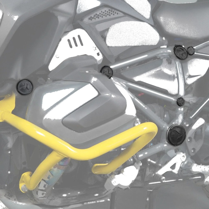 BMW R 1250 GS Adventure TPU Frame Hole Covers (2019-2023)
