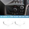 Jeep Grand Cherokee 2 x Console Audio Volume Knob Covers (2014-2020)