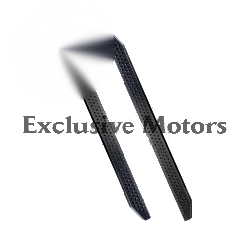Toyota Hilux Vigo Side Step Running BoardsBlack Steel (2005-2015)