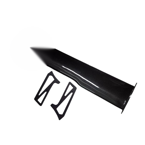 KIA K5 LX LXS GT EX (2021-2024) Black Carbon Fiber Rear Spoiler Lip