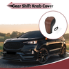 Ford Edge (2011-2014) Brown Faux Leather Car Gear Shift Knob Cover