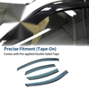 Ford Focus Sedan 2008-2011 Side Vent Visors Car Window Deflectors
