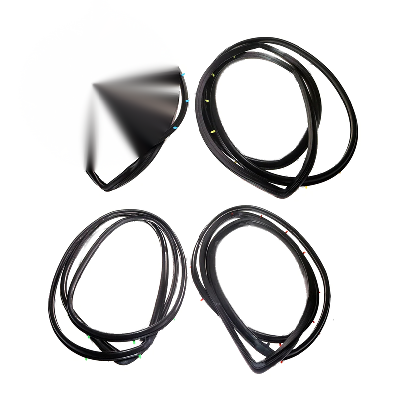 Toyota Corolla Sedan DX KE70 AE71 TE71 TE72 Front Rear Door Weatherstrip Set
