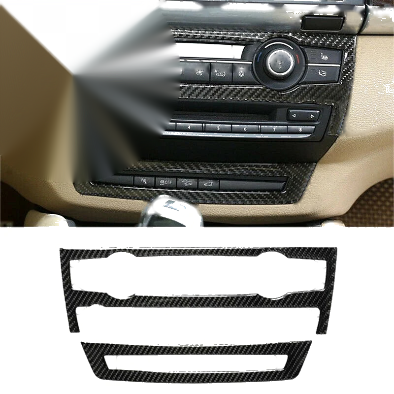 BMW X5 E70 X6 E71 Carbon Fiber Inner Cover Sticker Kit (2008-2013)