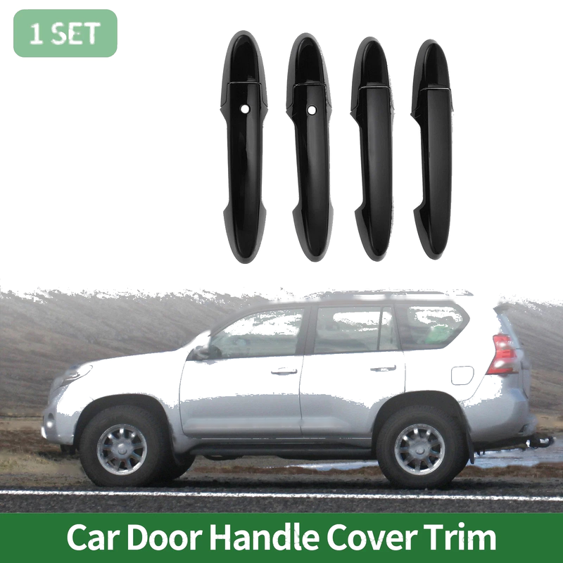 Honda Fit Jazz GK5 GP5 (2014-2018) Black Smart Car Door Handle Cover Trim
