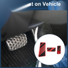 Ford Ranger (2024) Red 3 x Automatic Foot Accelerator Pedal Covers