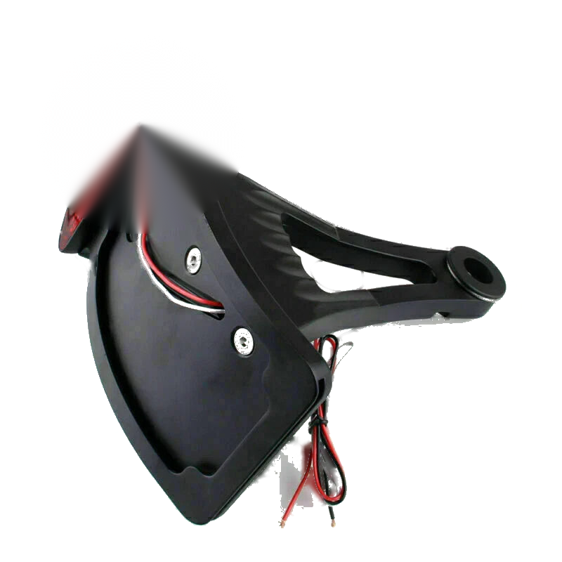 Bobber F2 Black Billet License Plate Bracket